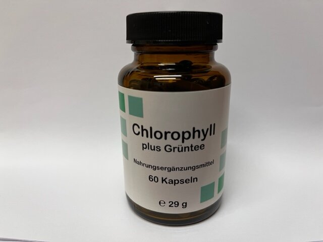 Chlorophyll Kapseln 600mg - Antioxidans Für Immunschub & Schnelle