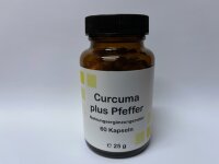 Curcuma plus schwarzer Pfeffer (+Curcuminoide) Kps.