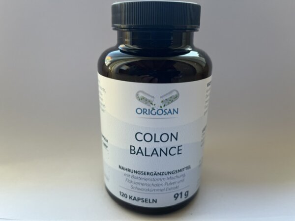Colon Balance Kapseln vorher Darm Formula